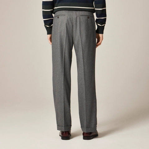 Kenmare Relaxed-fit suit pant in Italian wool