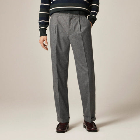 Kenmare Relaxed-fit suit pant in Italian wool