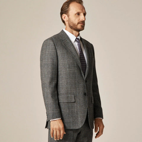 Kenmare Relaxed-fit suit jacket in English lambswool