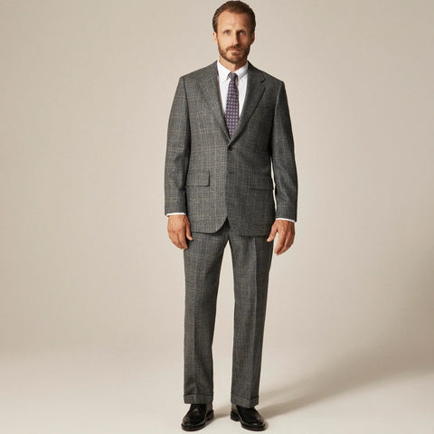 Kenmare Relaxed-fit suit jacket in English lambswool