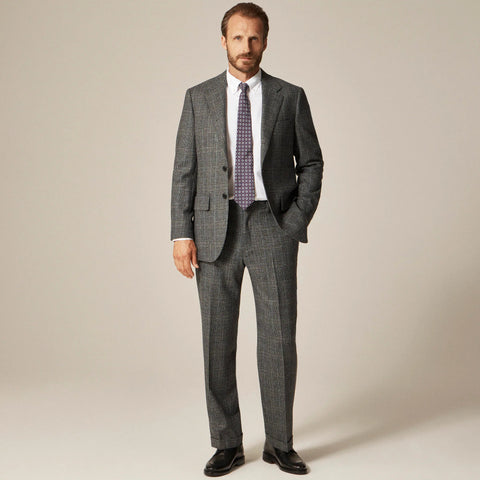 Kenmare Relaxed-fit suit pant in English lambswool