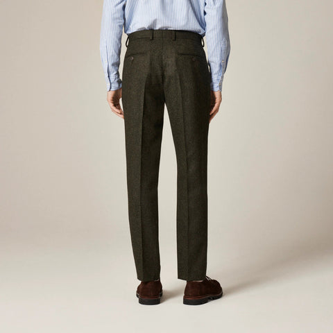 Ludlow Slim-fit suit pant in English donegal wool tweed