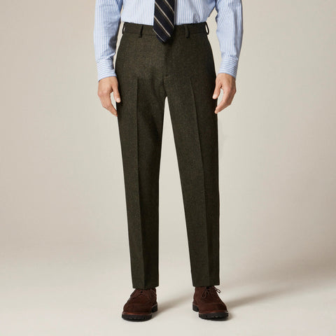 Ludlow Slim-fit suit pant in English donegal wool tweed