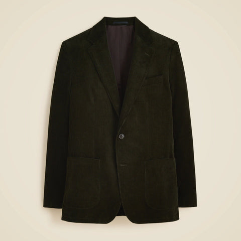 Crosby Classic-fit suit jacket in Italian corduroy