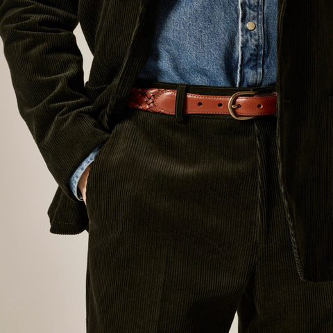 Crosby Classic-fit suit pant in Italian corduroy