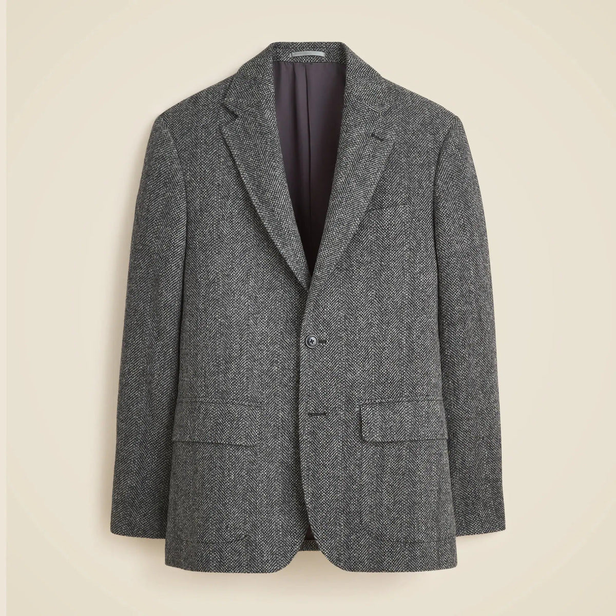 Sportcoat in English wool broken herringbone