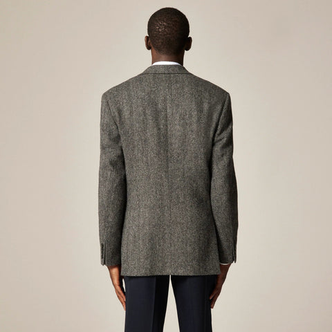 Sportcoat in English wool broken herringbone