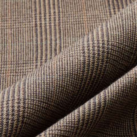 Blazer in English cotton-wool blend twill