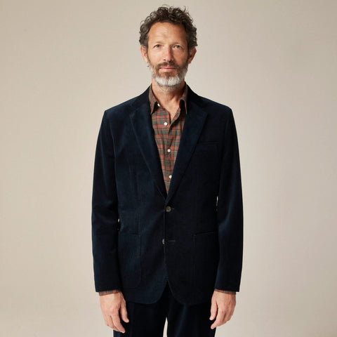 Ludlow Slim-fit suit jacket in Italian corduroy
