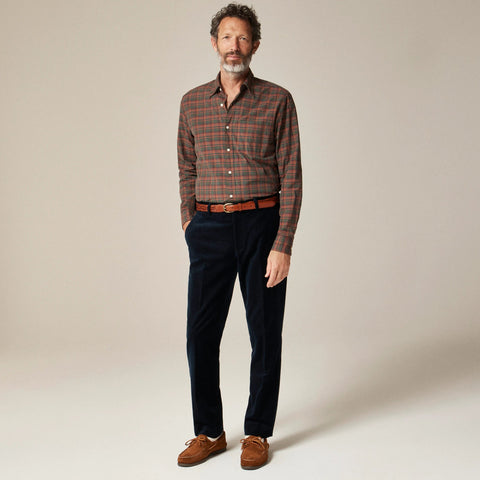 Ludlow Slim-fit suit pant in Italian corduroy