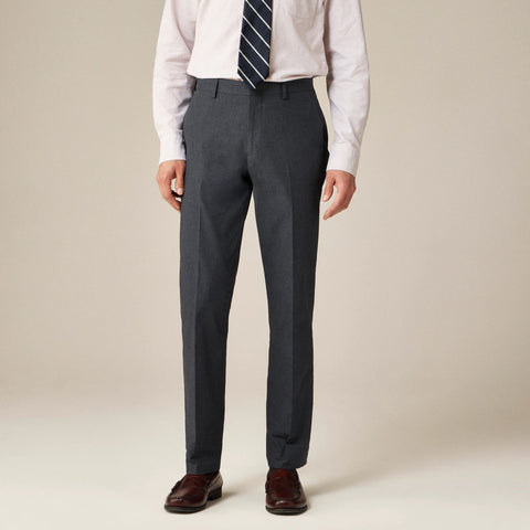 Ludlow Slim-fit suit pant in Italian cotton blend