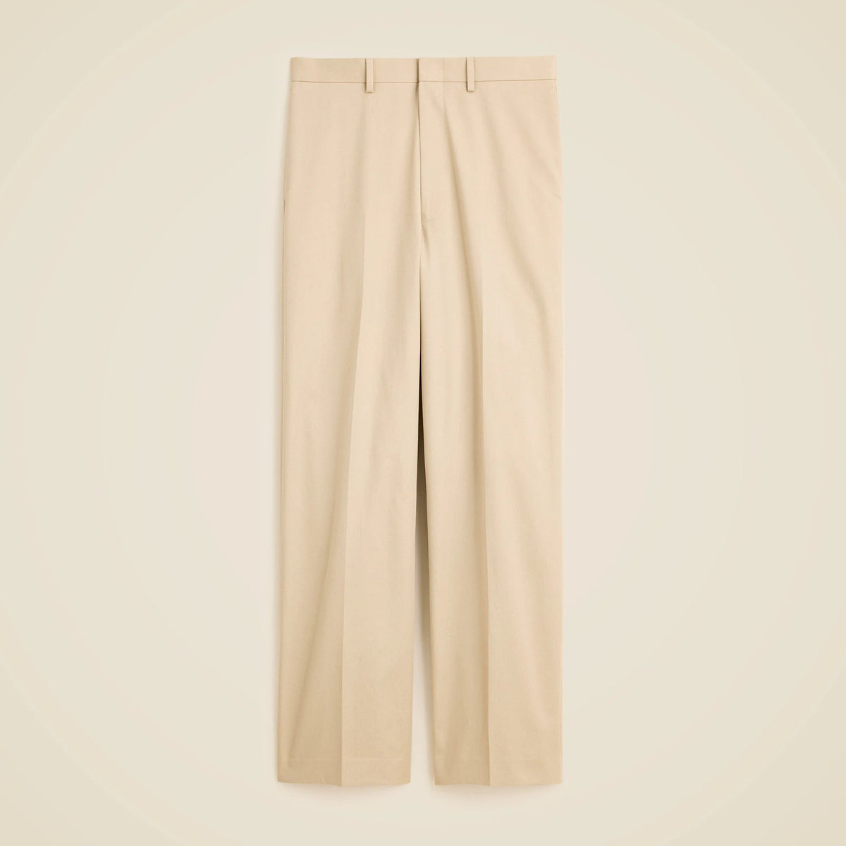 Relaxed-fit trouser in Italian cotton chino