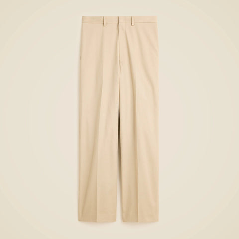 Relaxed-fit trouser in Italian cotton chino