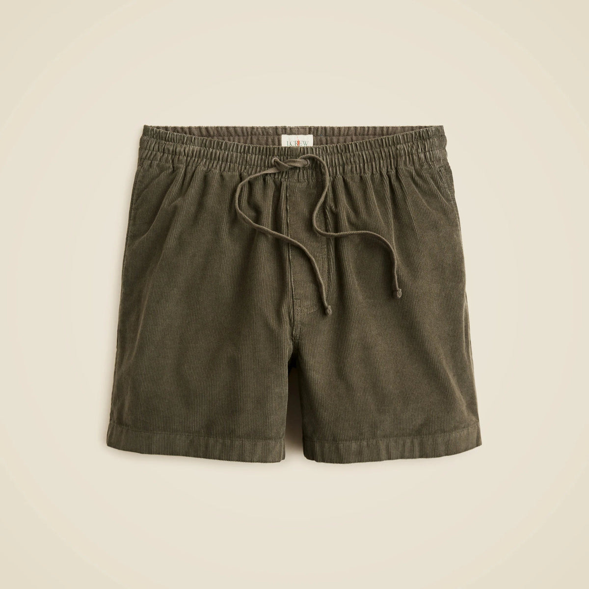 Everyday drawstring short in corduroy