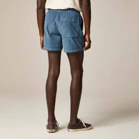 Everyday drawstring short in corduroy