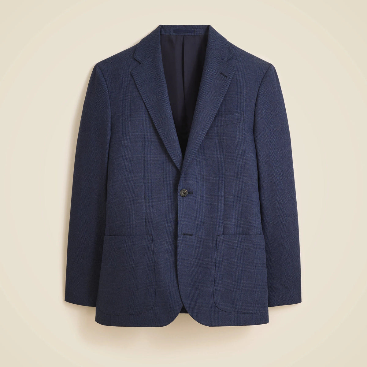 Blazer in English cotton-wool blend