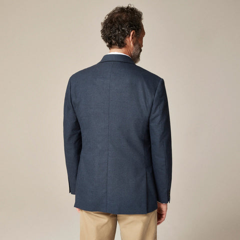 Blazer in English cotton-wool blend