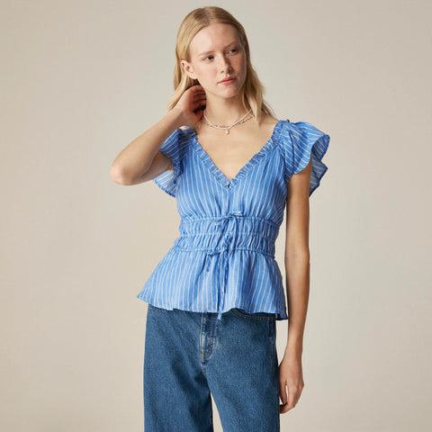 Palermo top in ramie