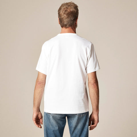 Wallace & Barnes heritage-weight cotton T-shirt