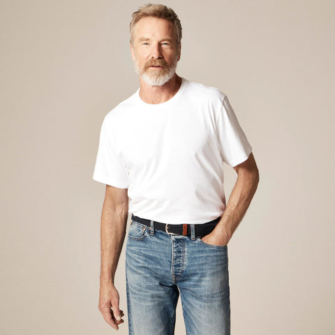 Wallace & Barnes heritage-weight cotton T-shirt