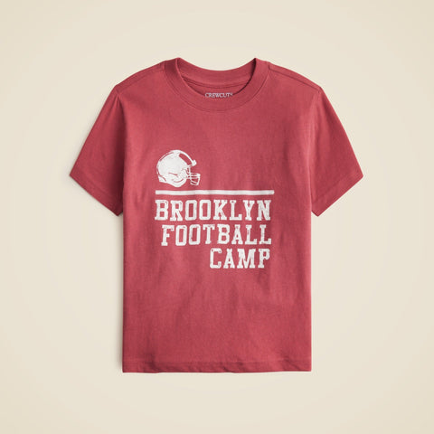 Kids' short-sleeve Brooklyn football graphic T-shirt