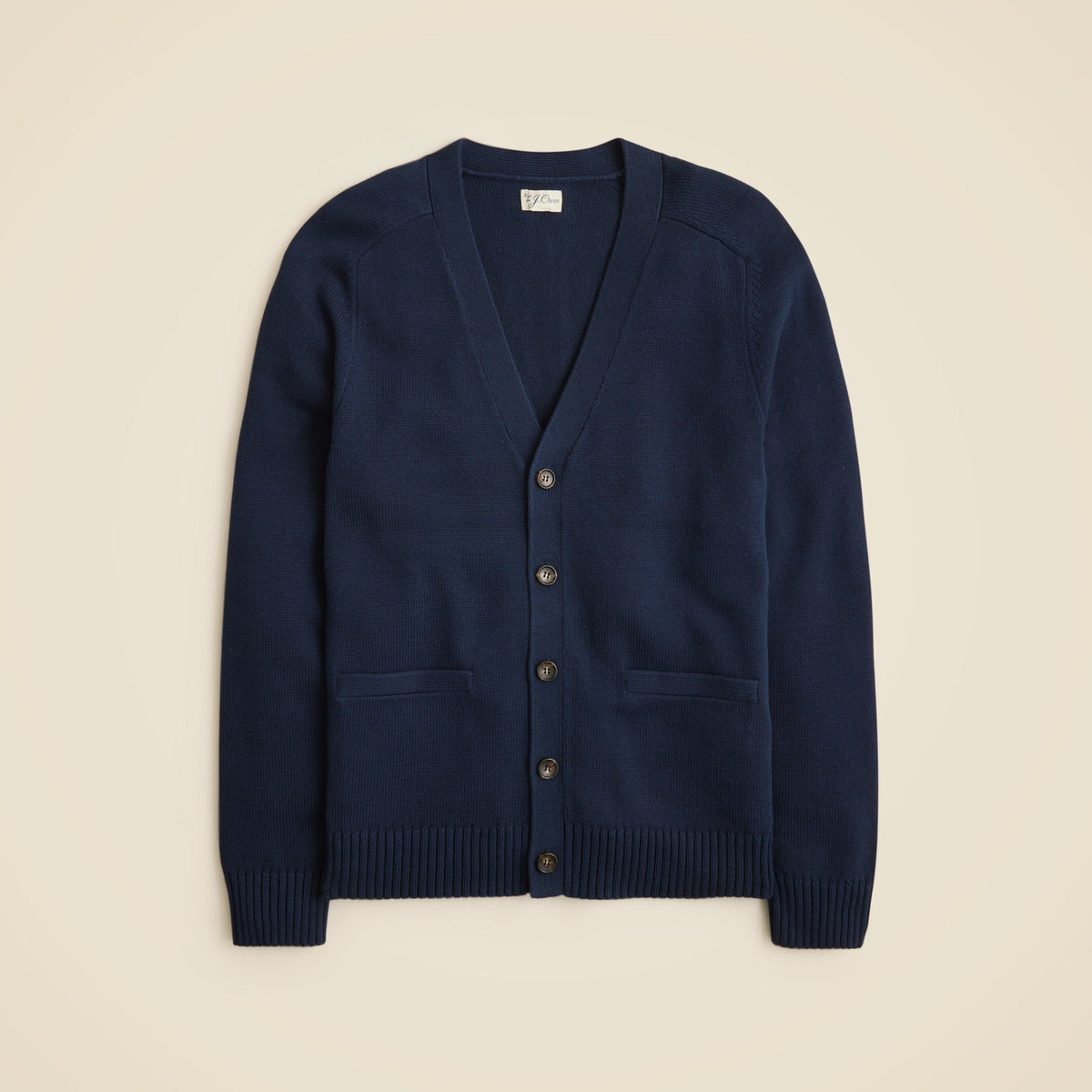 Heritage cotton V-neck cardigan