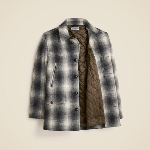 Wallace & Barnes wool-blend western peacoat