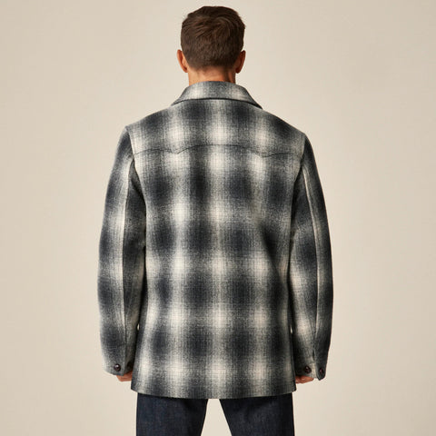 Wallace & Barnes wool-blend western peacoat