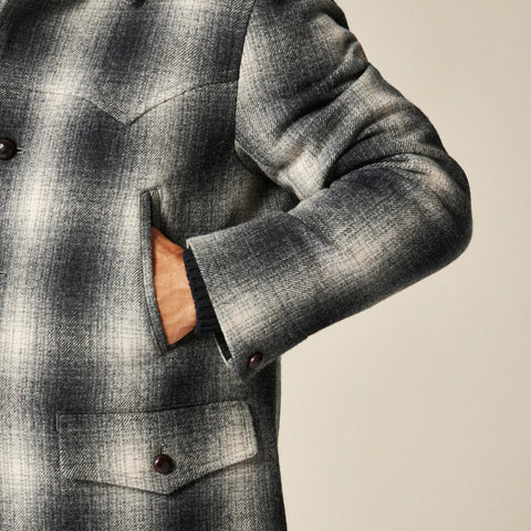 Wallace & Barnes wool-blend western peacoat