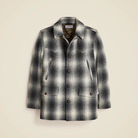 Wallace & Barnes wool-blend western peacoat