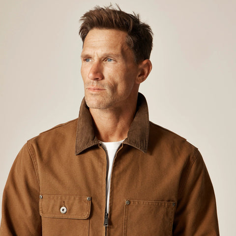 Wallace & Barnes duck canvas utility jacket