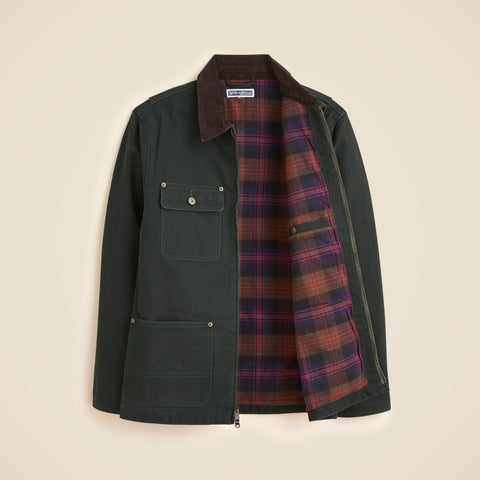 Wallace & Barnes duck canvas utility jacket