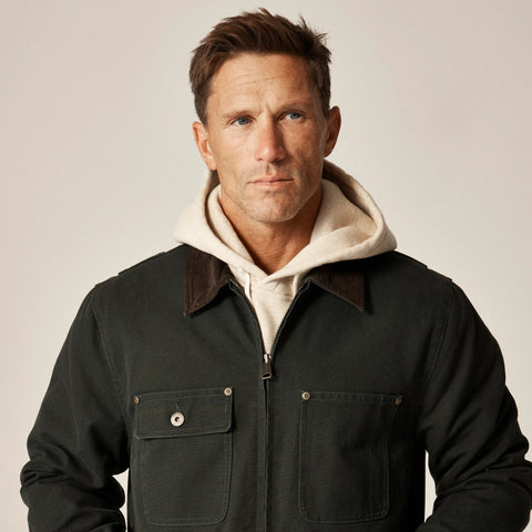 Wallace & Barnes duck canvas utility jacket