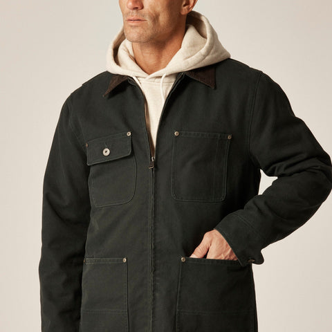 Wallace & Barnes duck canvas utility jacket