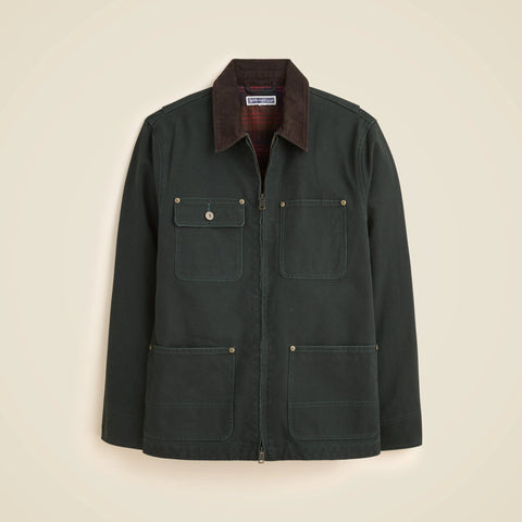 Wallace & Barnes duck canvas utility jacket