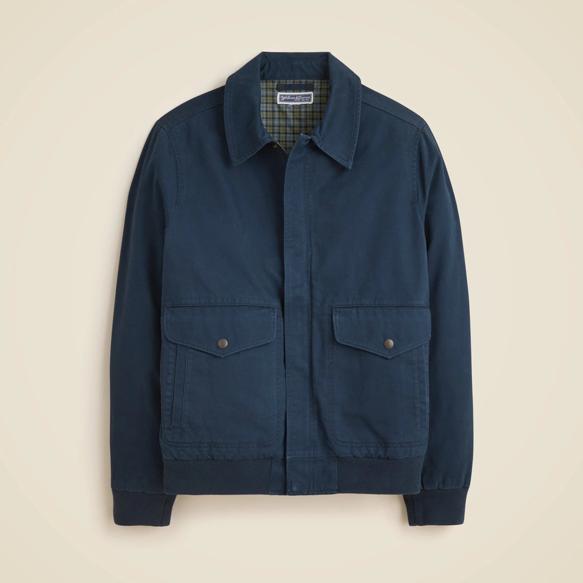 Wallace & Barnes flight jacket in cotton chino