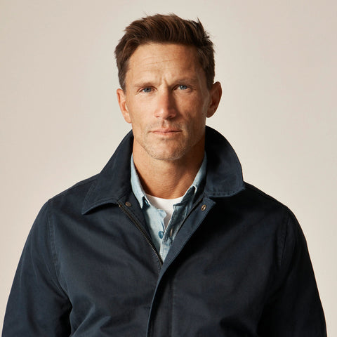 Wallace & Barnes flight jacket in cotton chino