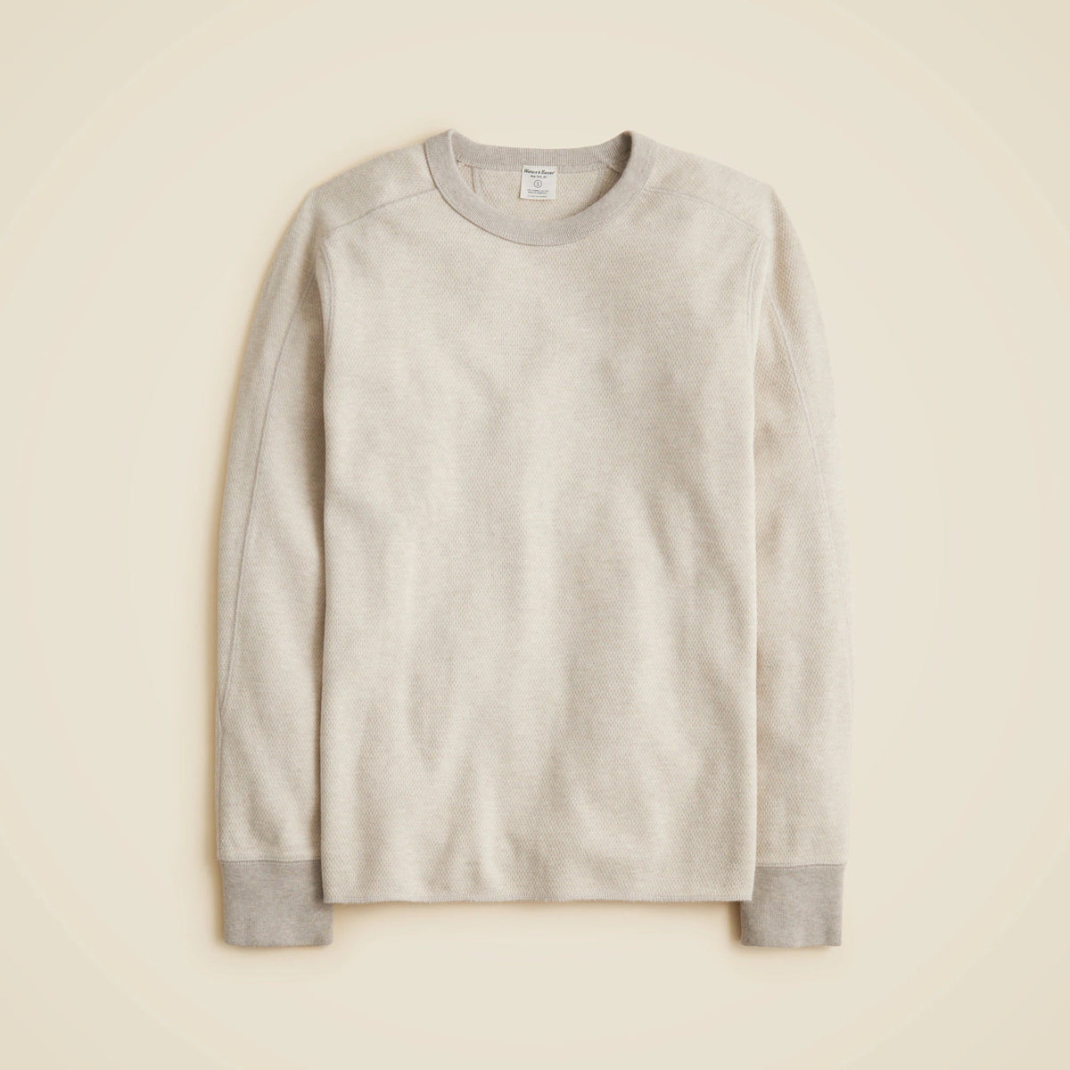 Wallace & Barnes honeycomb thermal crewneck