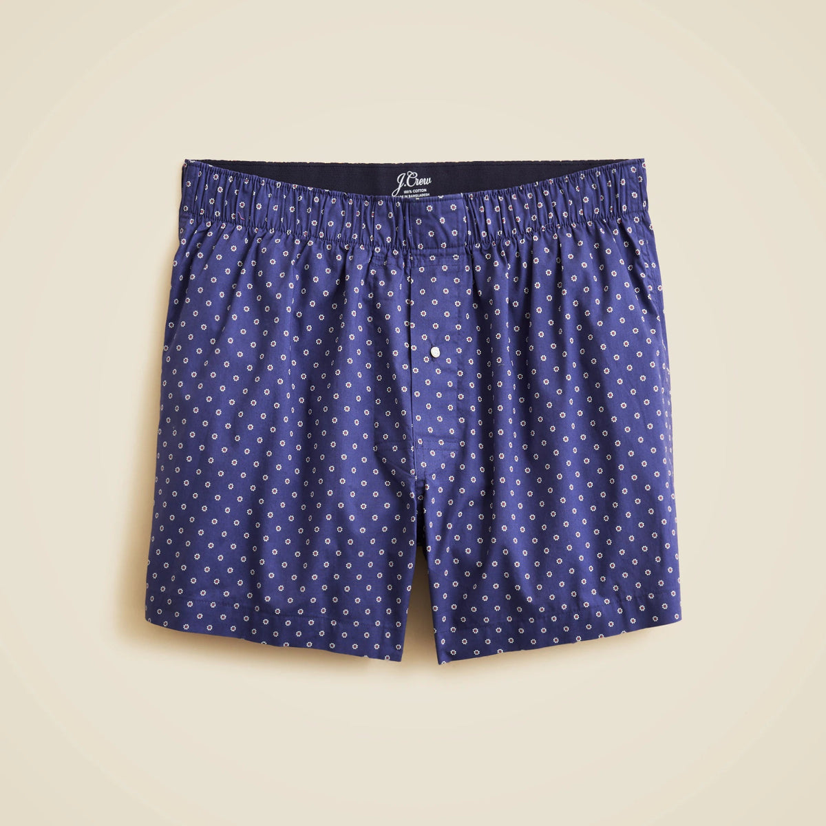 Printed boxers in cotton