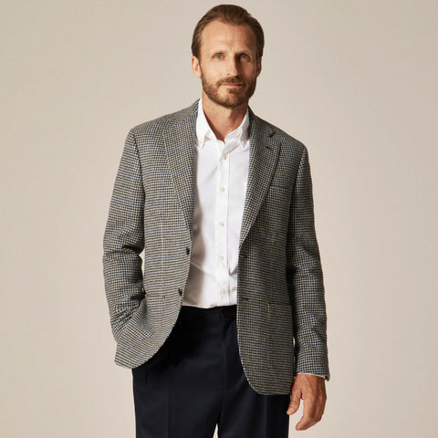 Blazer in English merino wool