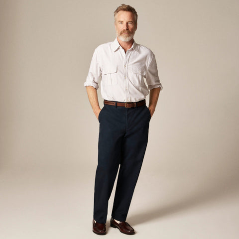 Classic oxford two-pocket workshirt