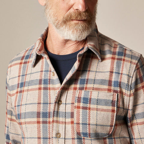 Lightweight Seaboard soft-knit shirt