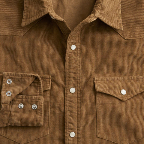 Western 14-wale corduroy shirt