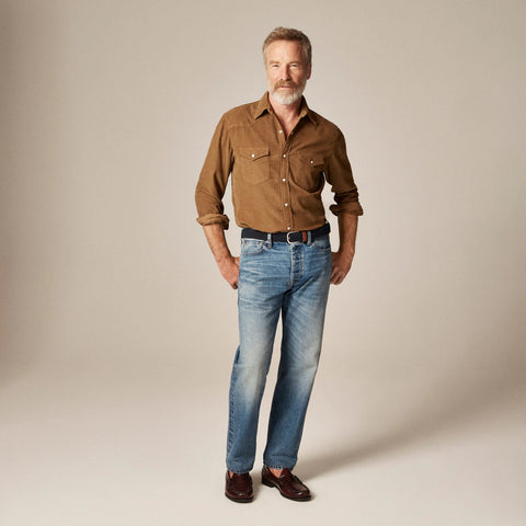 Western 14-wale corduroy shirt