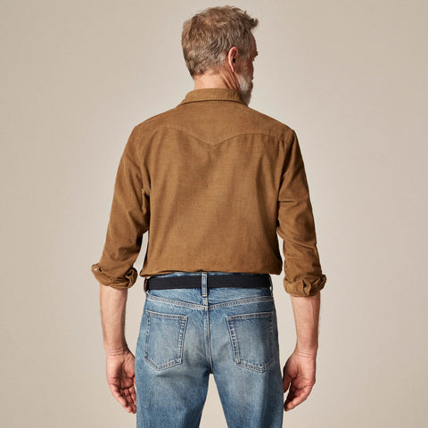 Western 14-wale corduroy shirt