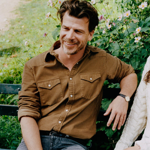 Western 14-wale corduroy shirt