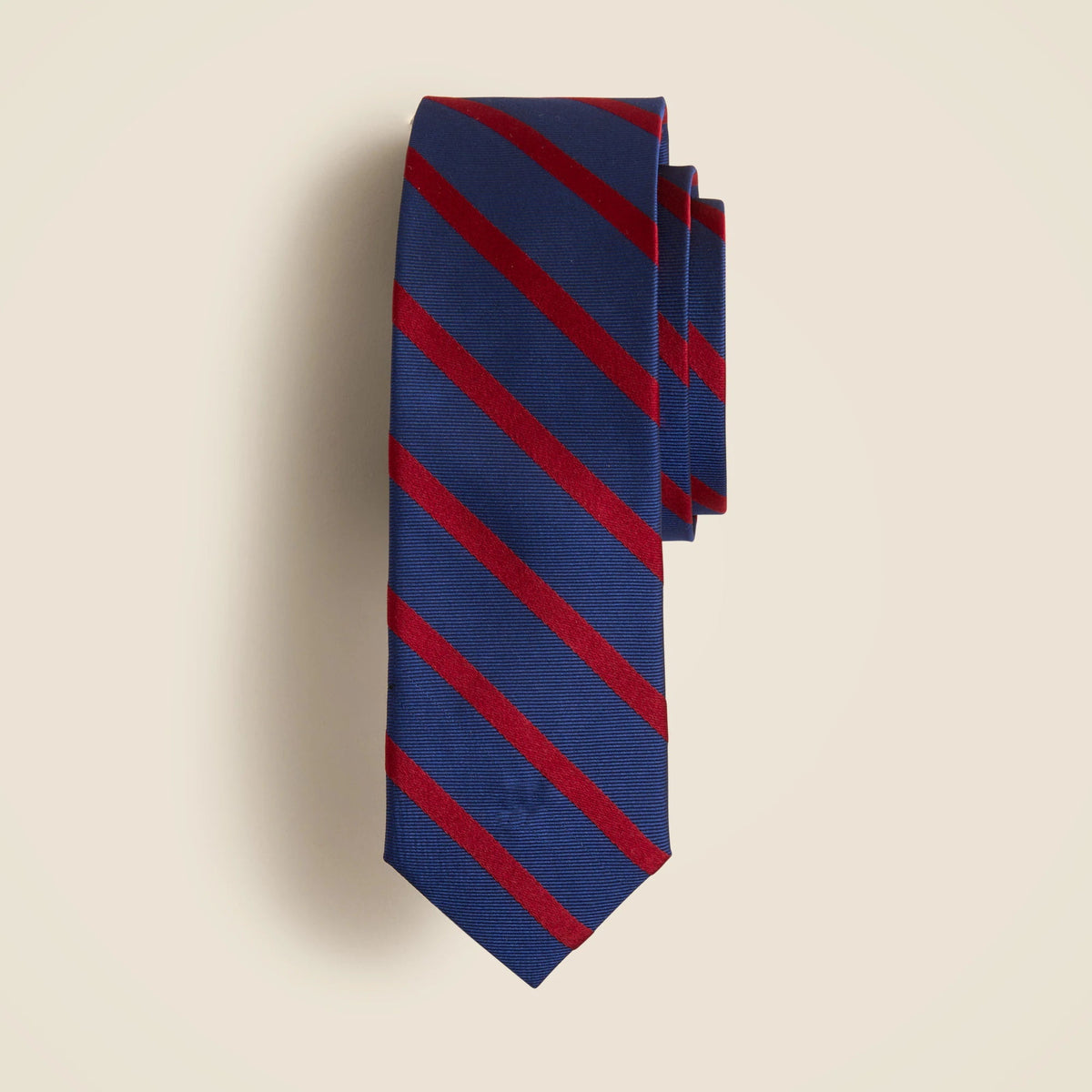Kids' silk tie in stripe