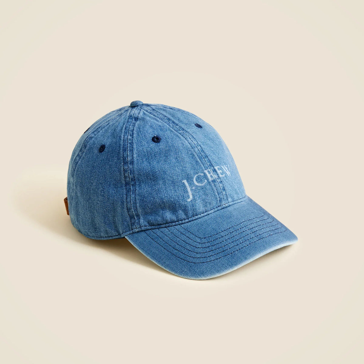 J.Crew™ logo denim baseball cap