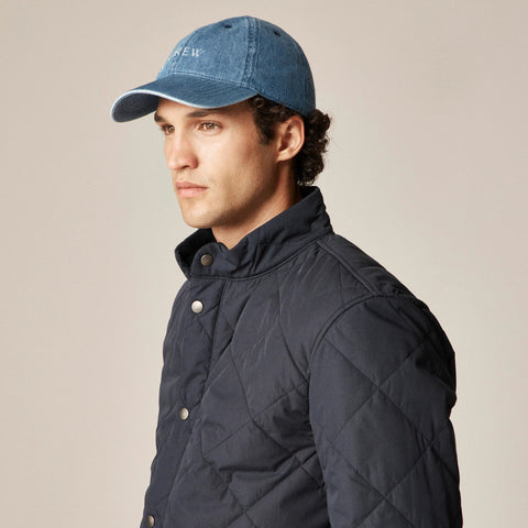 J.Crew™ logo denim baseball cap