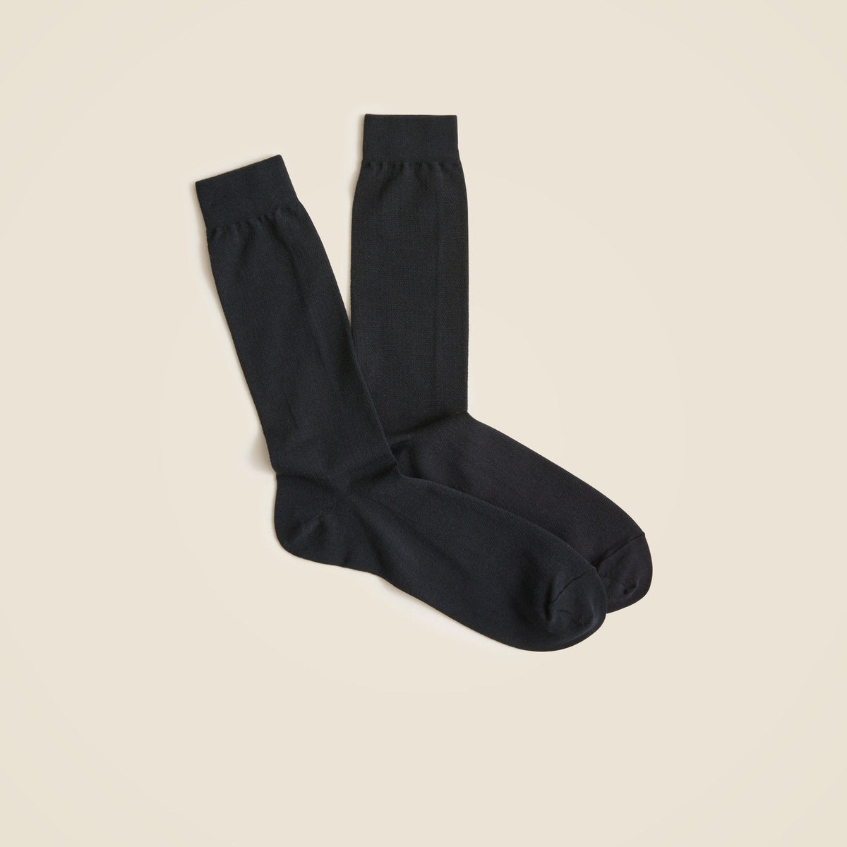 Textured jacquard dress socks